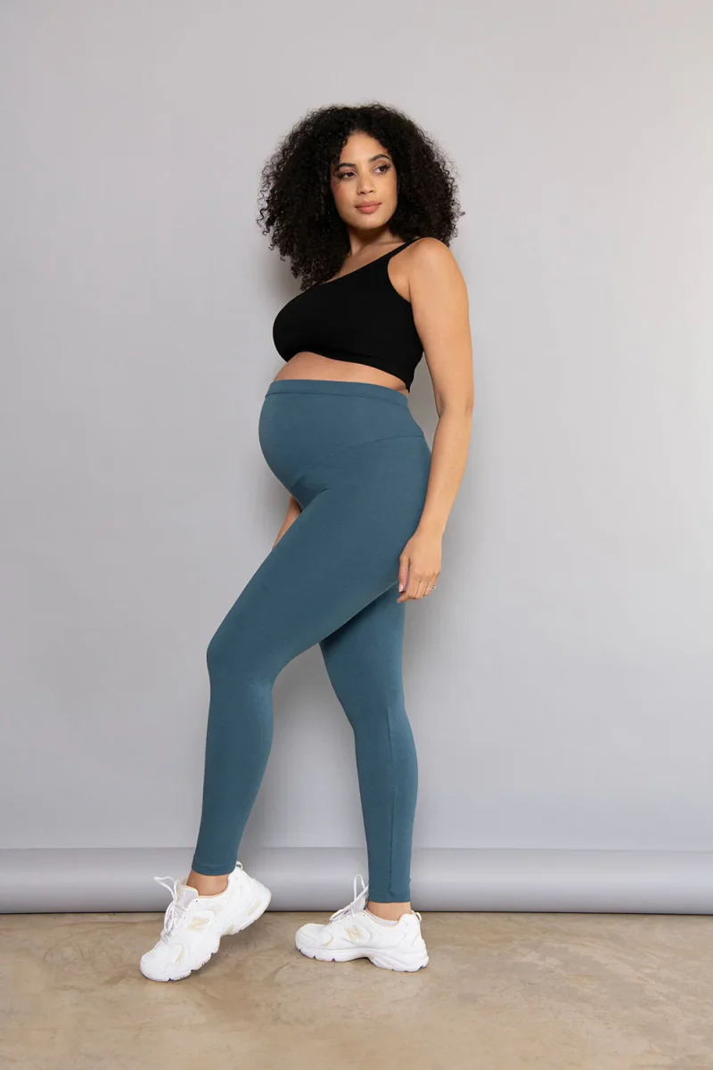 Legging de grossesse Everyday - Bleu Cobalt – Image 2