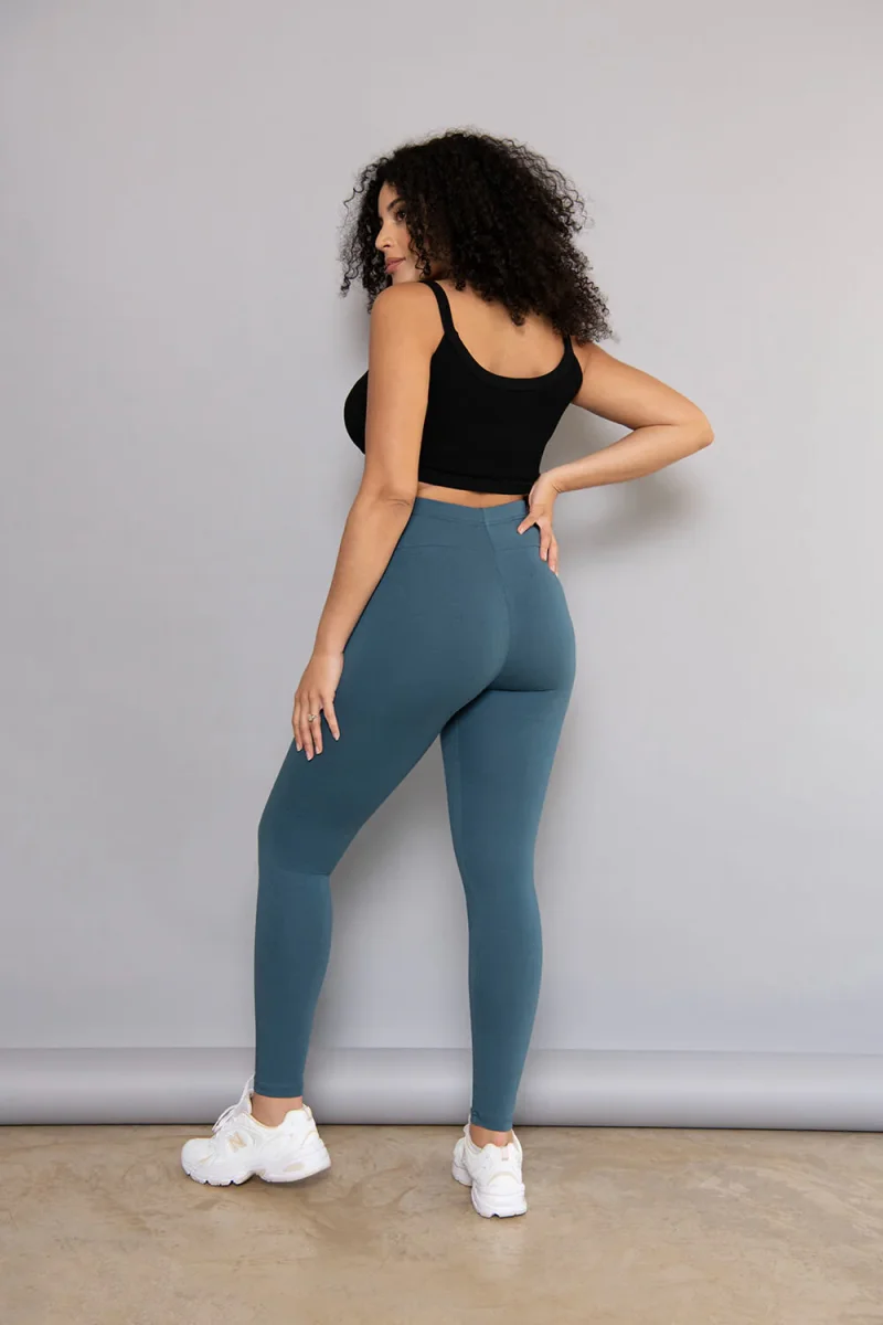 Legging de grossesse Everyday - Bleu Cobalt – Image 3