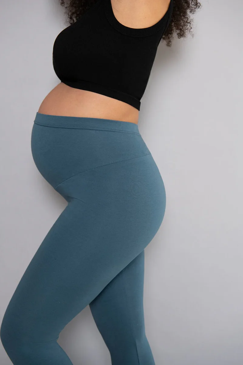 Legging de grossesse Everyday - Bleu Cobalt – Image 6