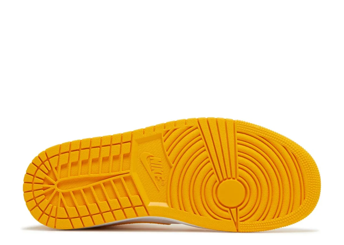 Air Jordan 1 Mid White University Gold – Image 5