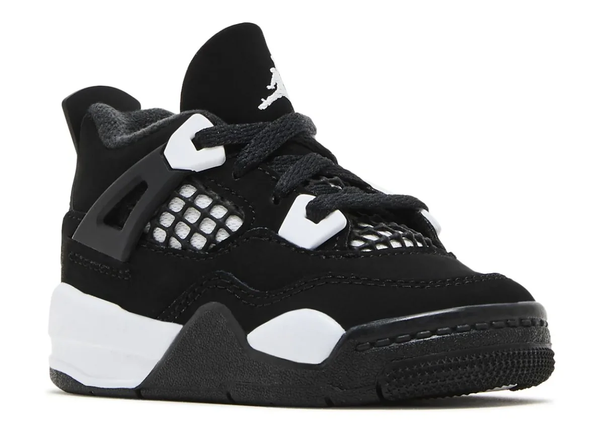 Air Jordan 4 Retro White Thunder (TD) – Image 3