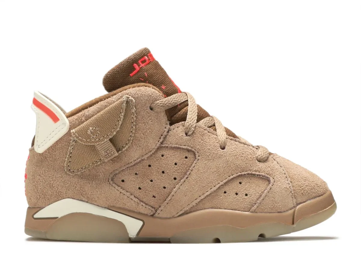 Air Jordan 6 Retro Travis Scott British Khaki (TD) – Image 2