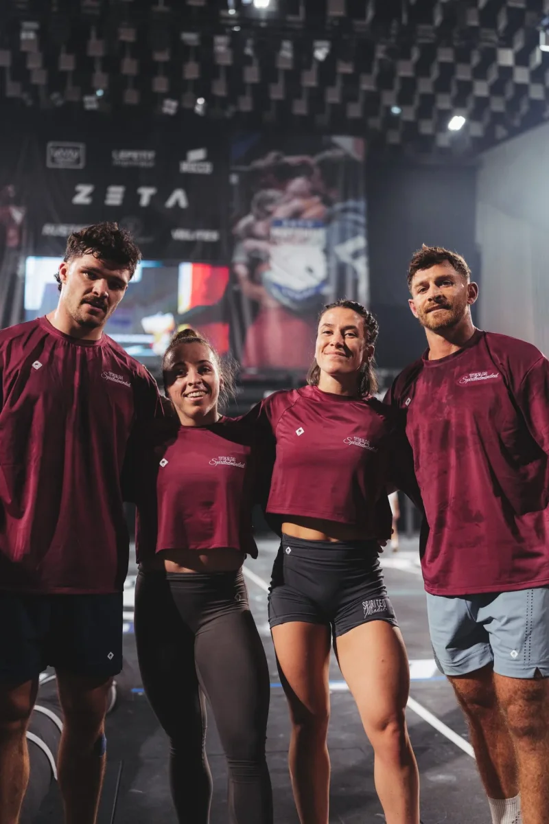T-SHIRT OVERSIZE SOLSTICE FLOW - BORDEAUX – Image 5