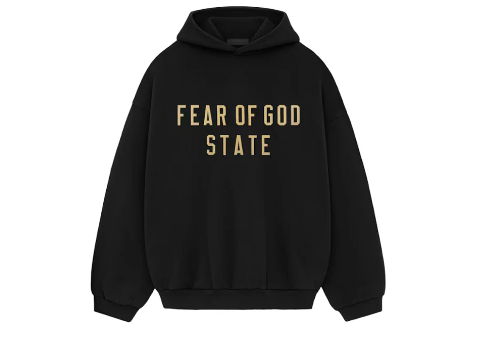 Fear Of God Essentials Fleece Hoodie Black