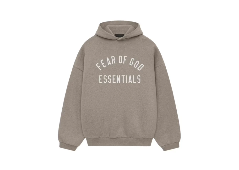 Fear Of God Essentials Fleece Hoodie Heather Gray