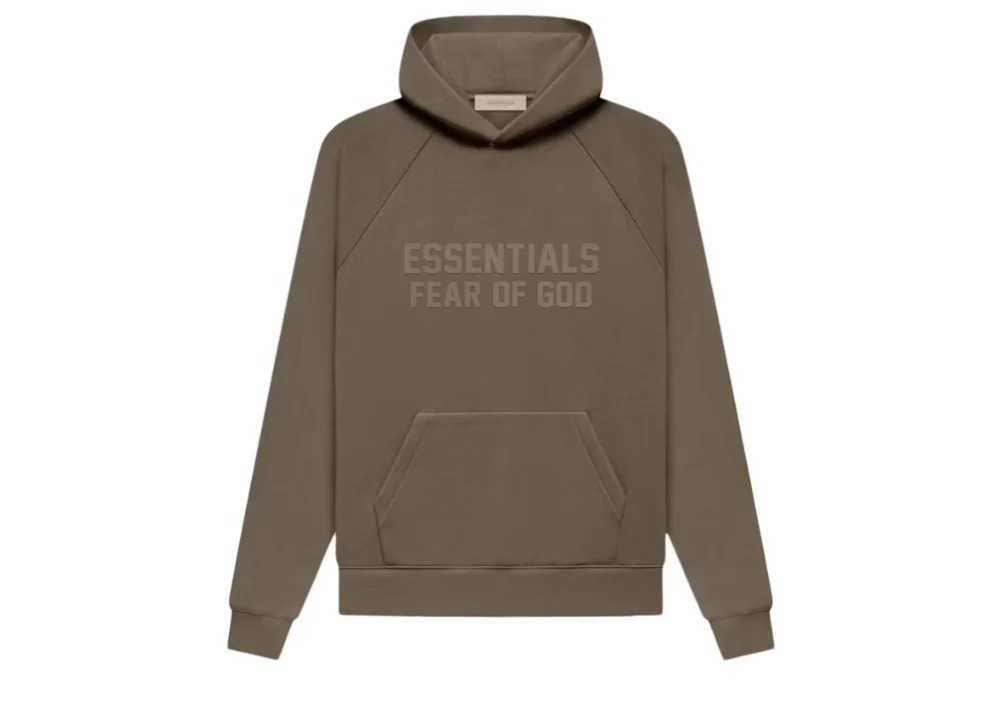 Fear Of God Essentials Hoodie Wood – Image 2