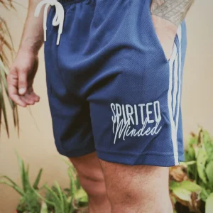 SHORT OLD SCHOOL - BLEU FONCÉ