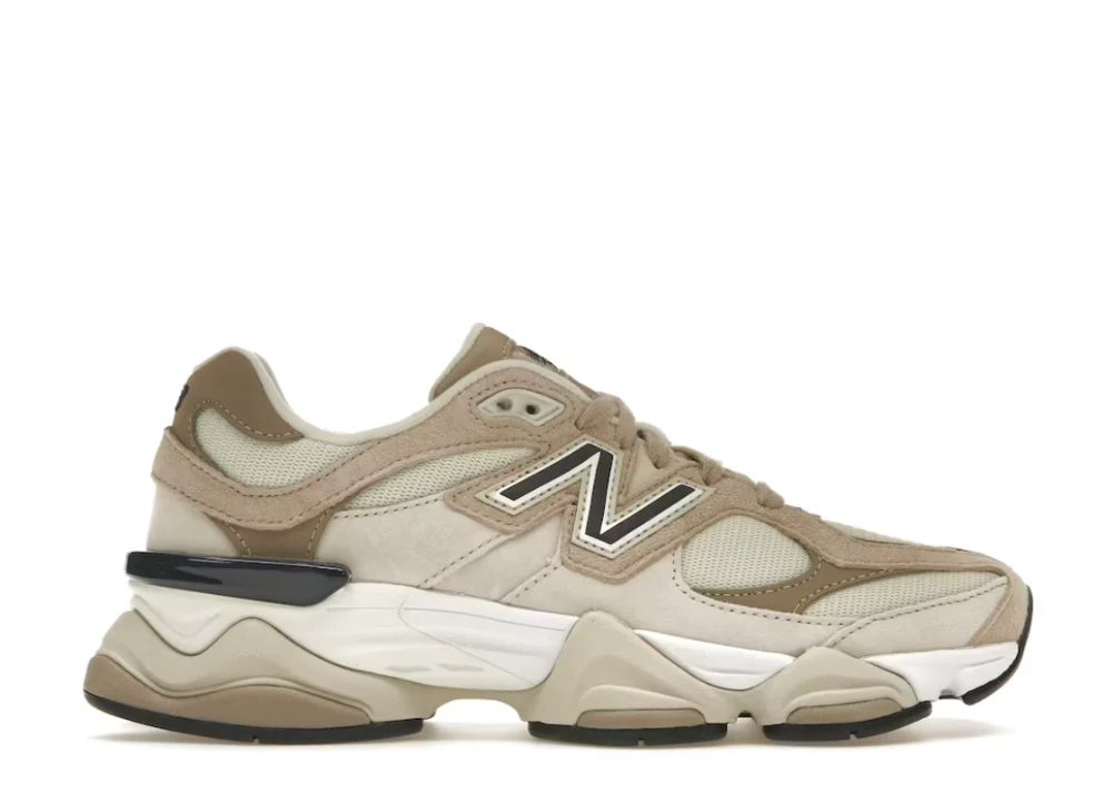 New Balance 9060 Beige Cream Black – Image 2
