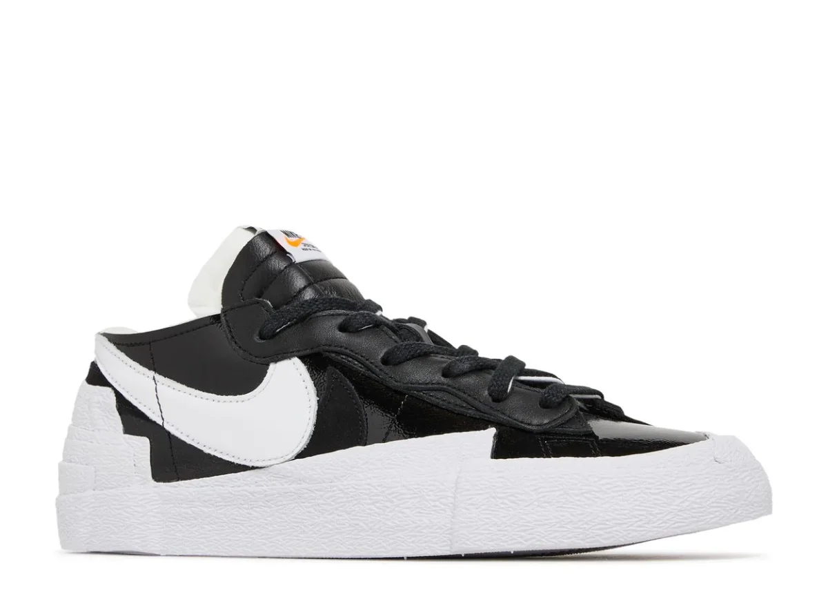 Nike Blazer Low Sacai Black Patent Leather – Image 3
