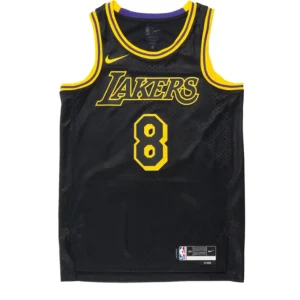 Nike Kobe Mamba Mentality Los Angeles Lakers City Edition Swingman Jersey Black