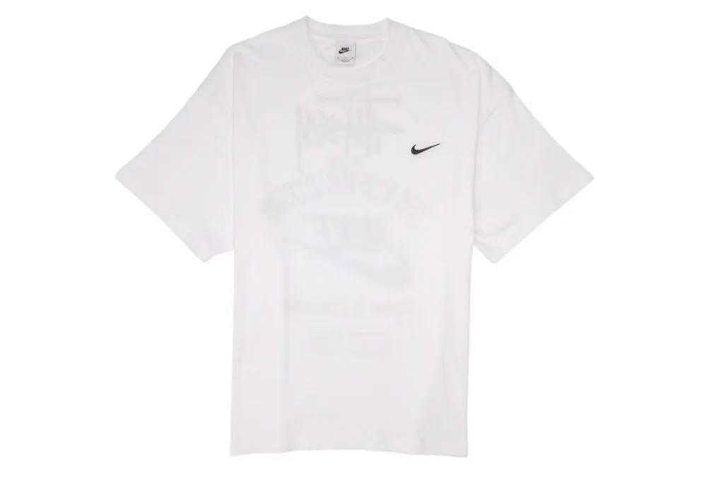 Nike x Stussy The Wide World Tribe T-Shirt White – Image 3