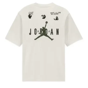 Off-White x Jordan T-Shirt Sail