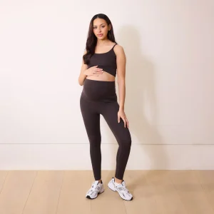 Legging de grossesse 24/7 Revitalise - Black Coffee