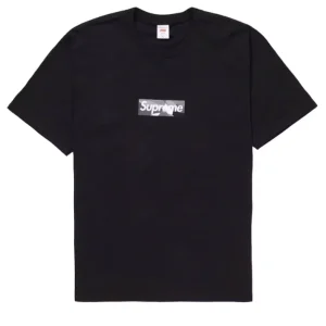 Supreme Emilio Pucci Box Logo Tee Black/Black