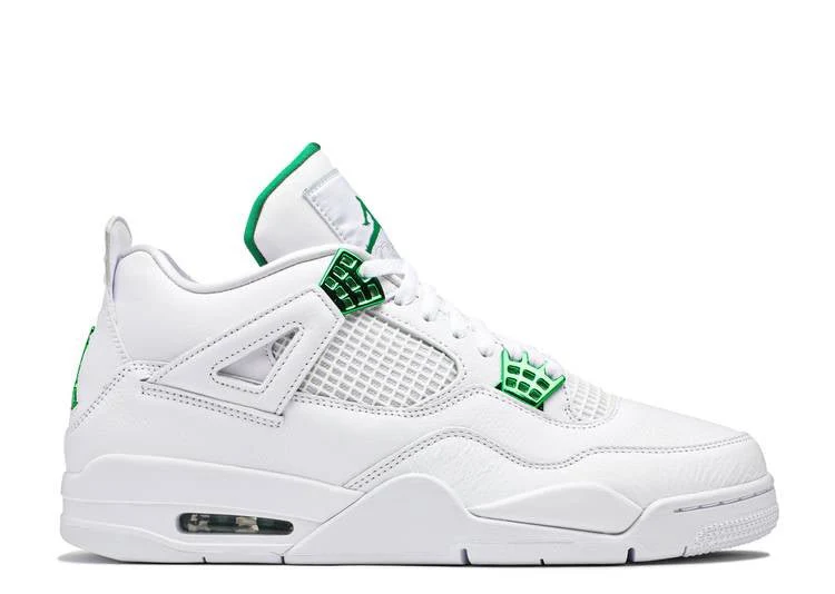 Air Jordan 4 Retro Metallic Green
