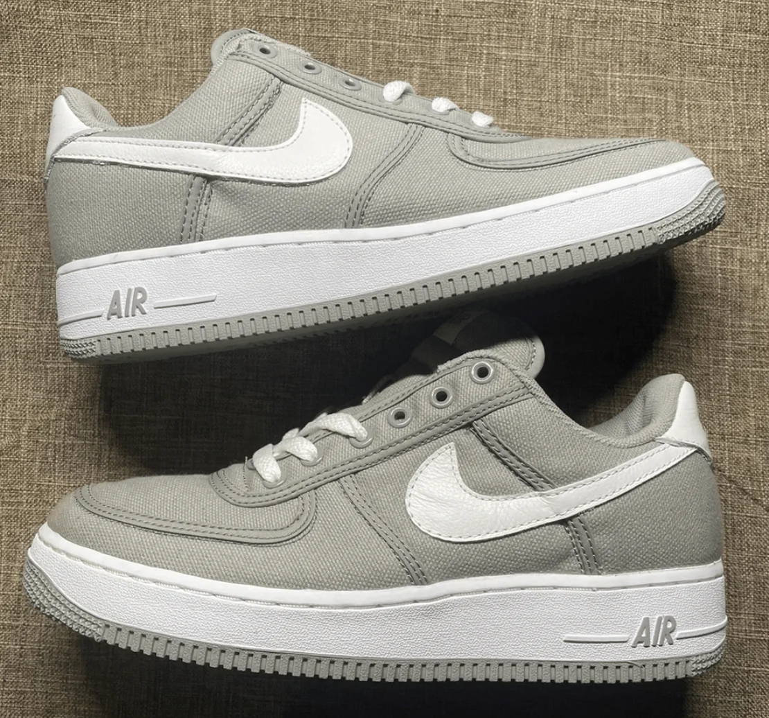Nike Air Force 1 Canvas Grey (2003) – Image 2